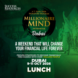 Millionaire Mind Intensive Dubai October 2026 - VIP Lunch Coffee & Lounge Access